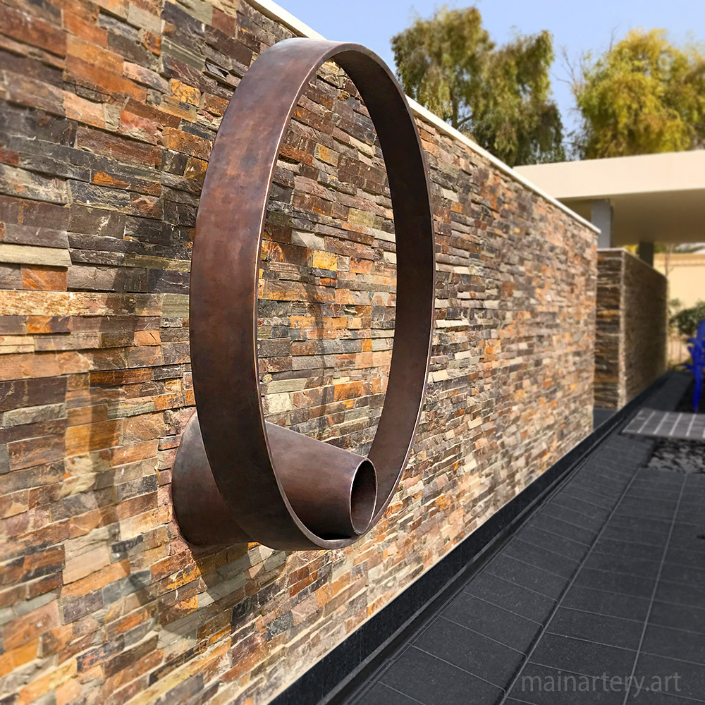 Cover: Ring Bronze Garden Sculpture