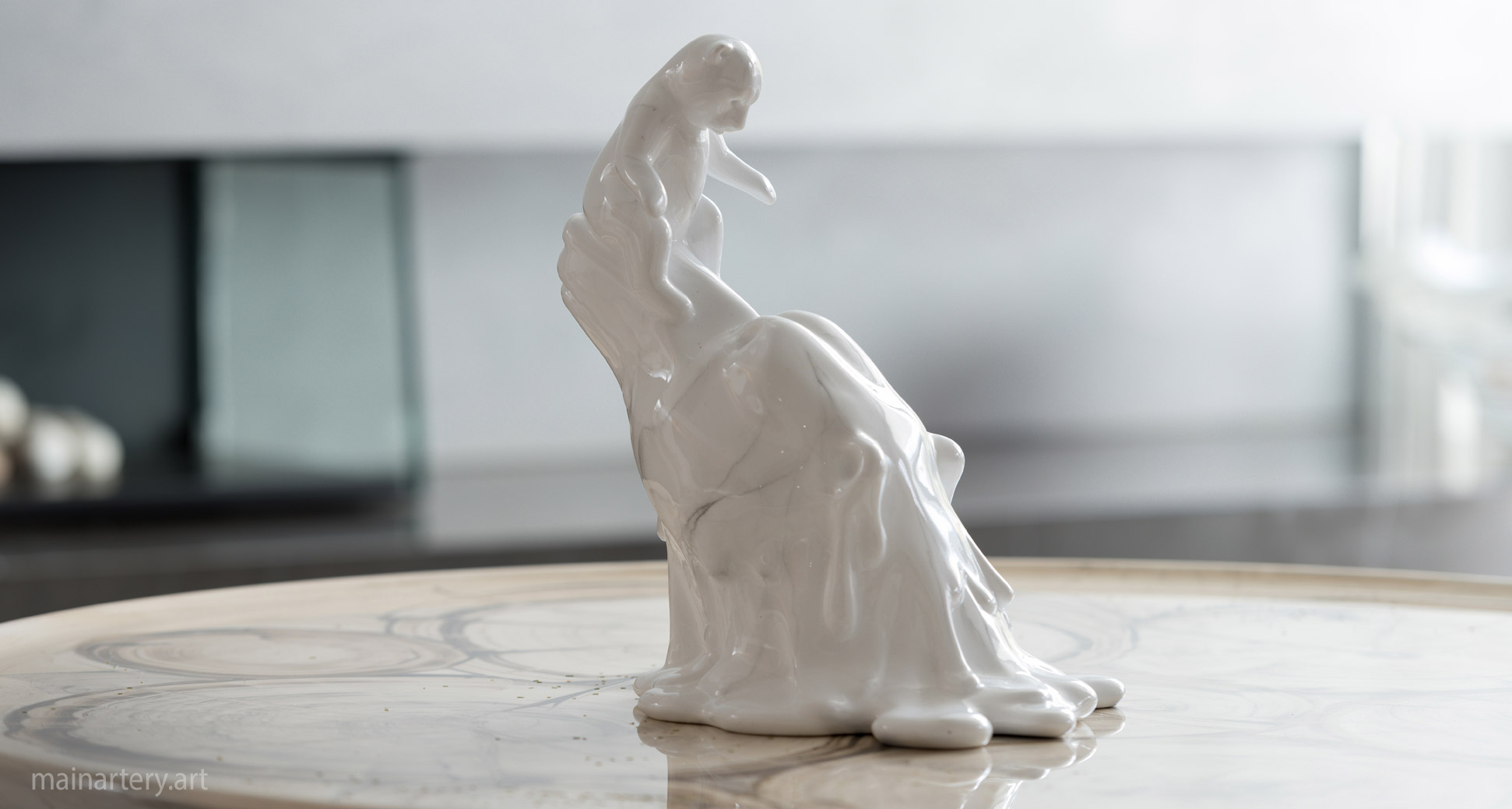 tabletop fiberglass whats next mama environmental art image