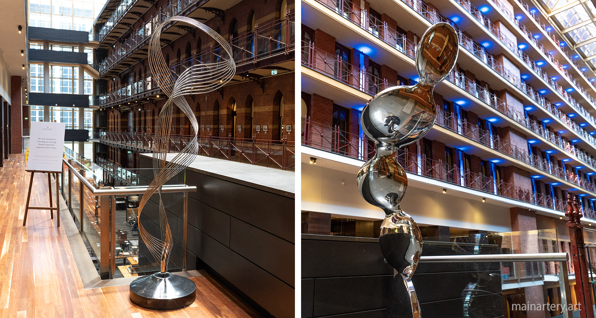 rent lease contemporary modern freestanding sculpture image