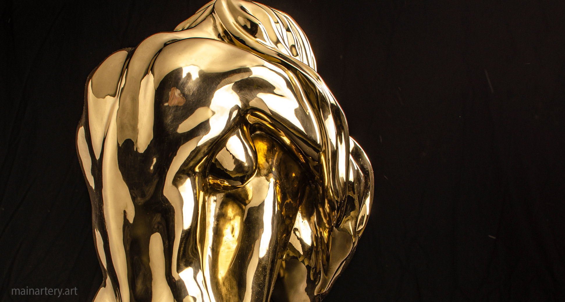 medium bronze female forms art image