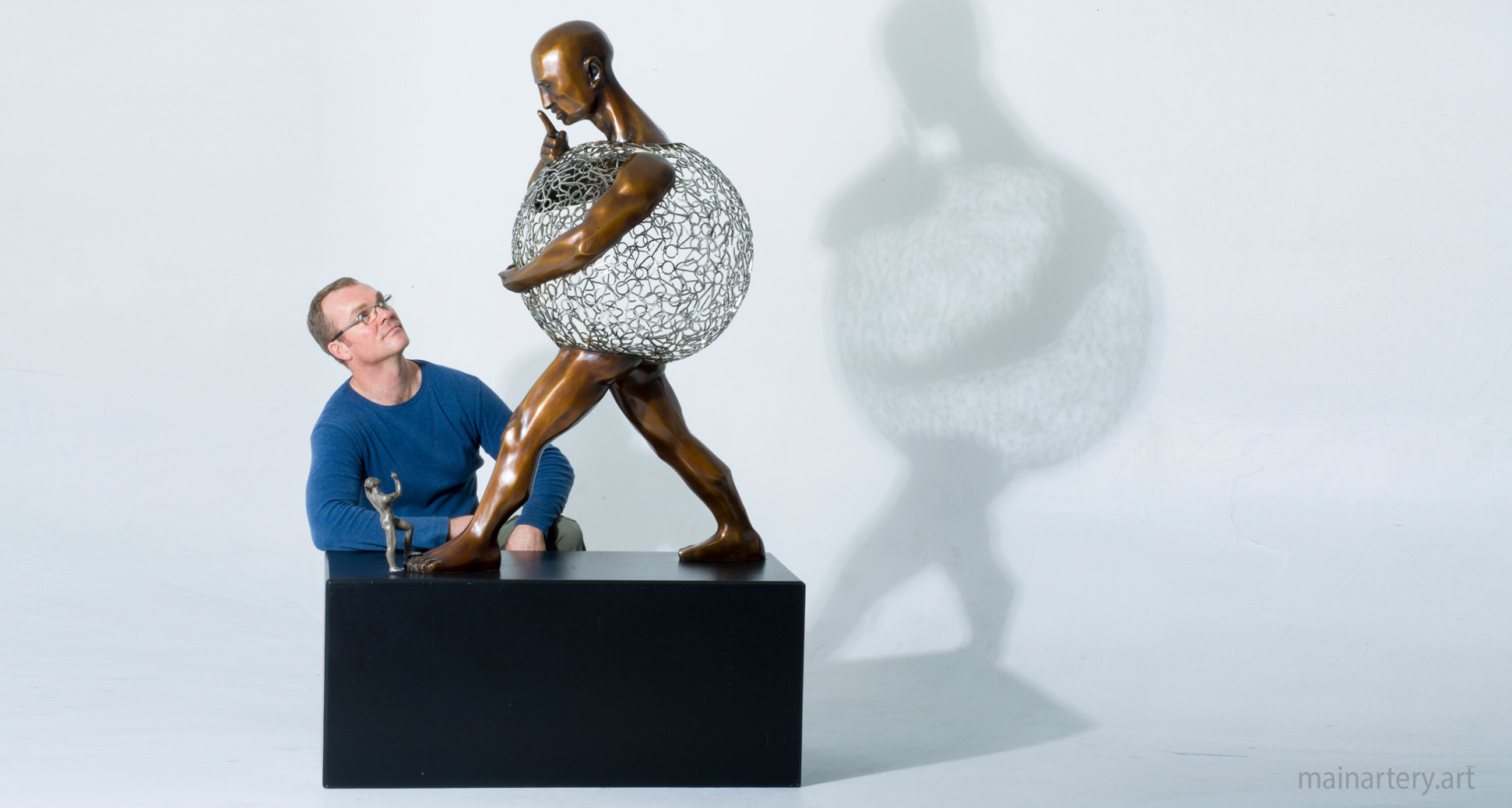 shh dont tell the world small sculpture todd stuart image