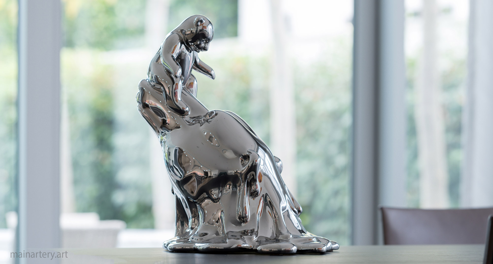 interior stainless surreal representational climate artwork image