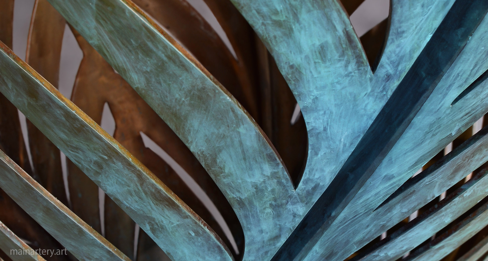 stainless steel contemporary abstract sculpture image