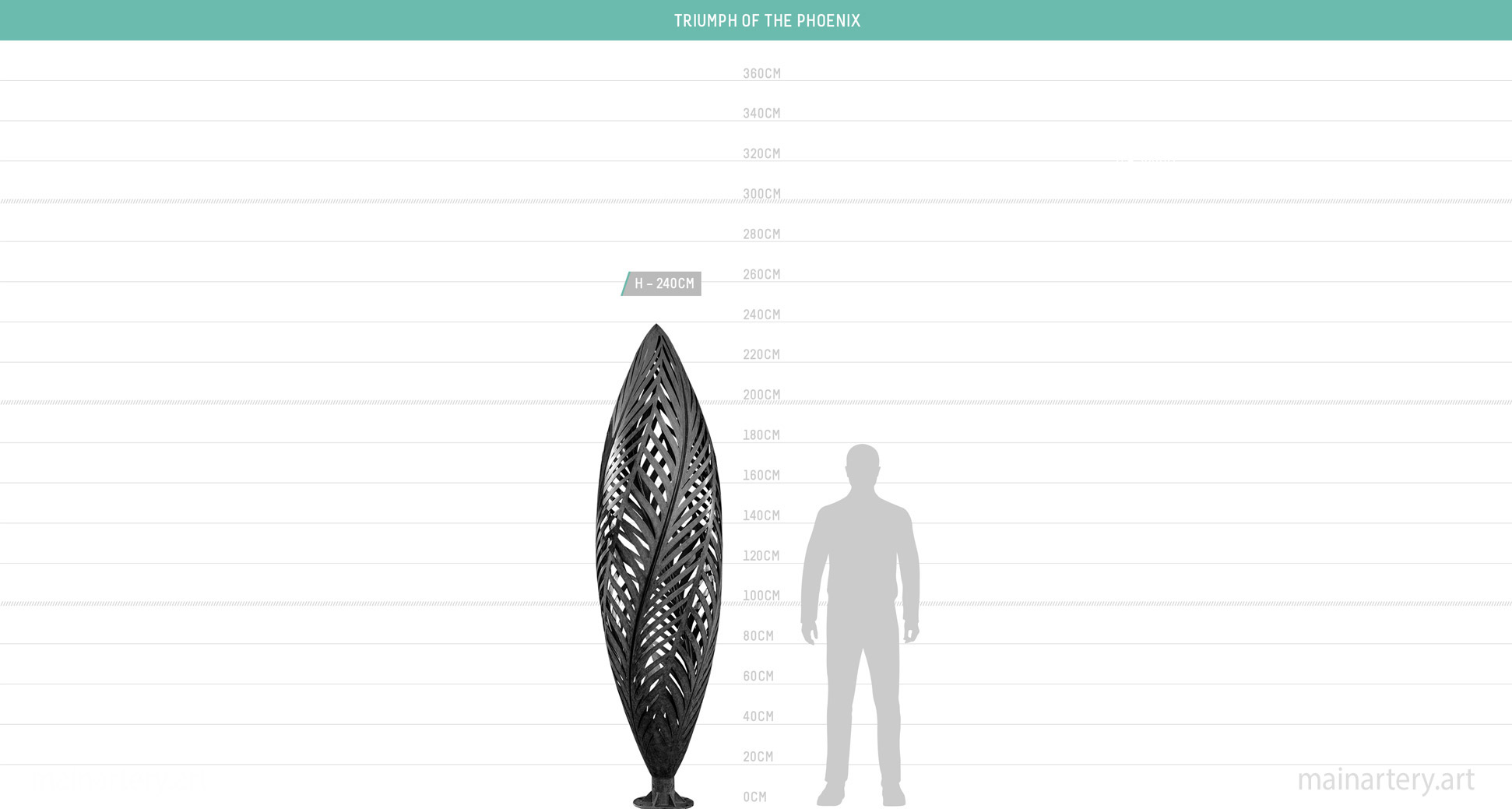 size sheet triumph of the phoenix sculpture mainartery image