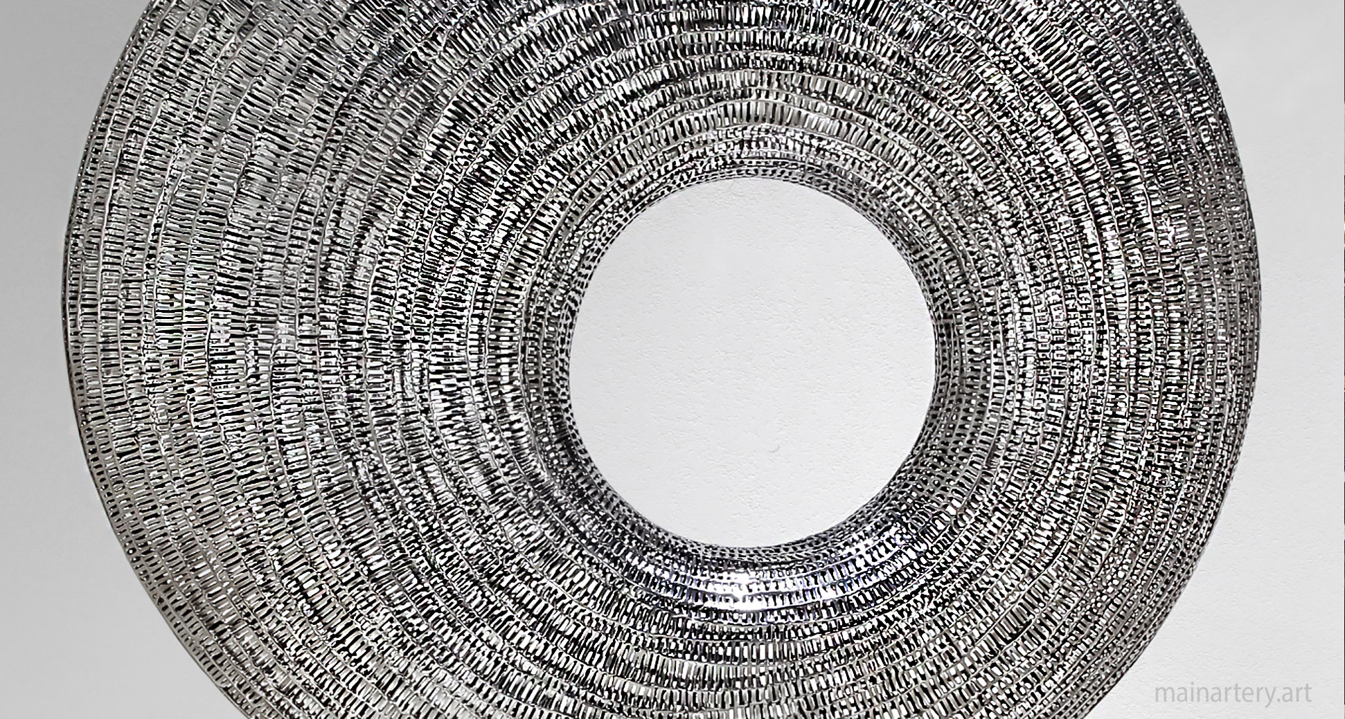 detailed polished abstract outdoor sculpture image