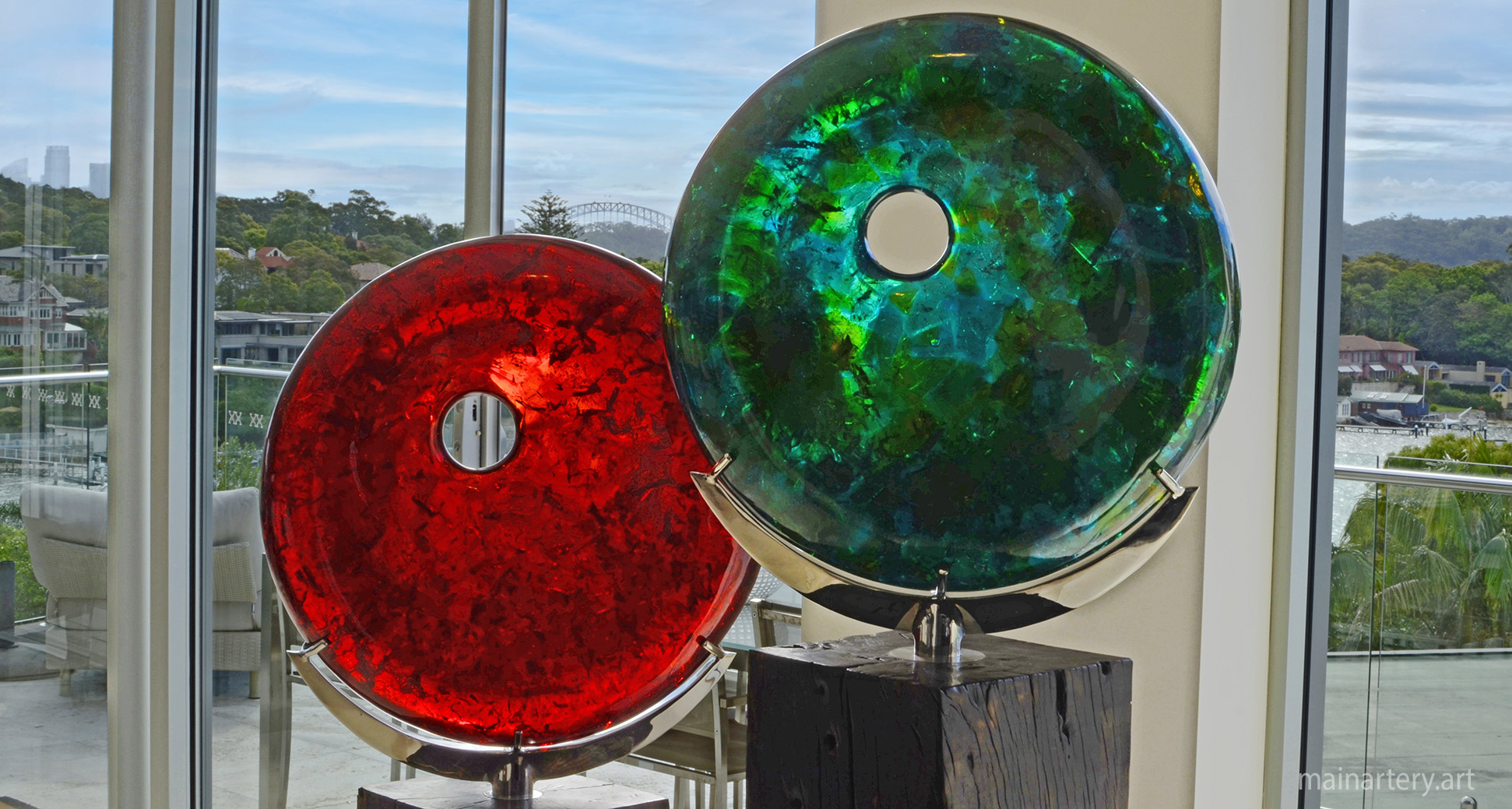freestanding fiberglass contemporary luxury interior art image