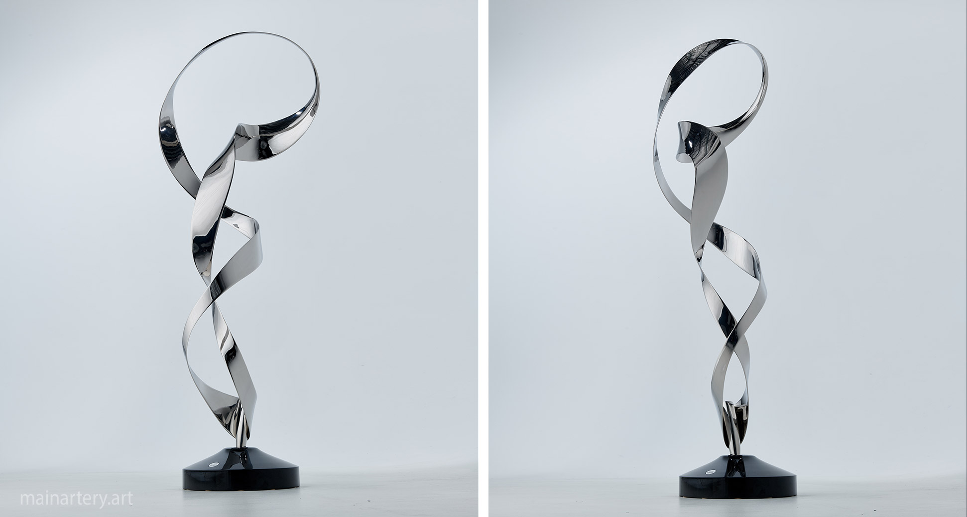 interior polished modern residential sculpture image